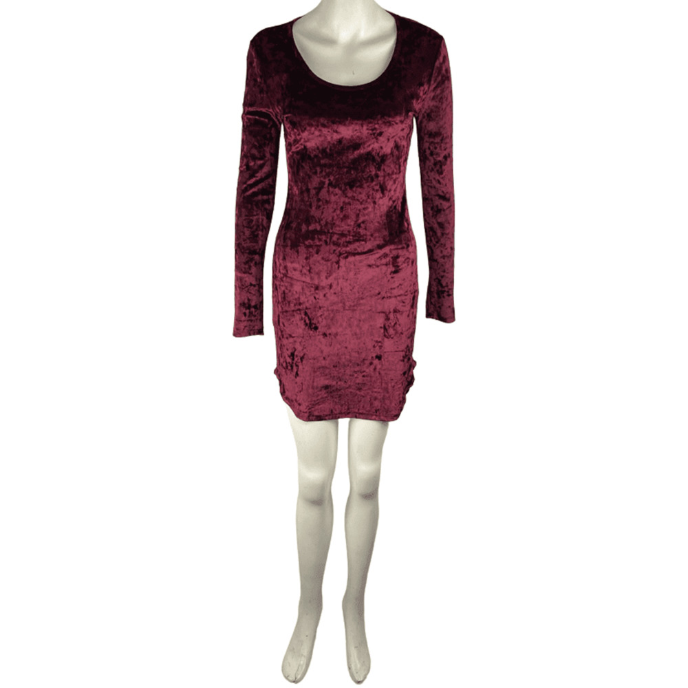 Rue 21 women's burgundy dress size S
